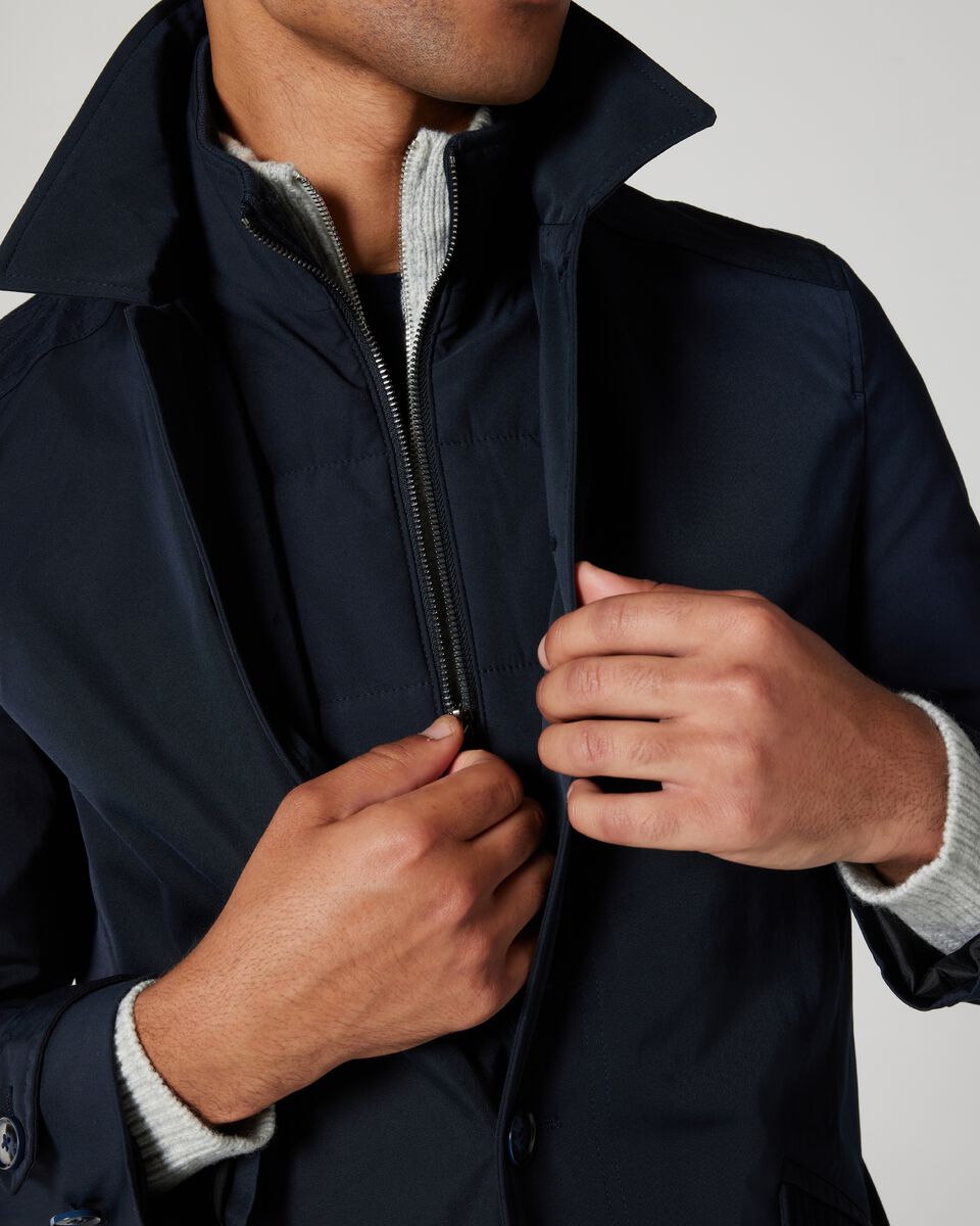 Technical Mac Jacket With Removeable Insert